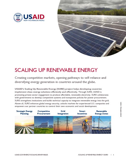 Scaling Up Renewable Energy Fact Sheet