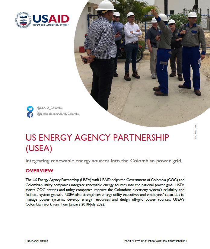 US Energy Agency Partnership (USEA) Fact Sheet