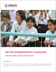 Sector Environmental Guideline: Water Supply and Sanitation (2017)