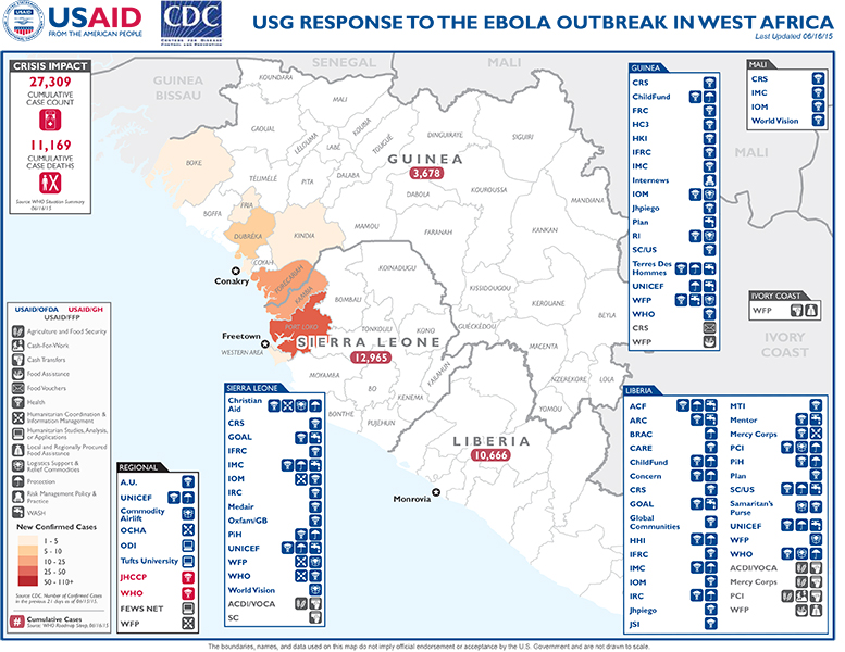 West Africa Map - 06-16-2015