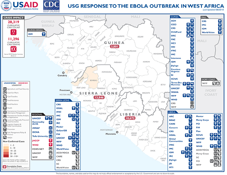 West Africa Map - 09-25-2015