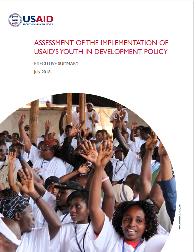 Assessment of the Implementation Of USAID’s Youth in Development Policy